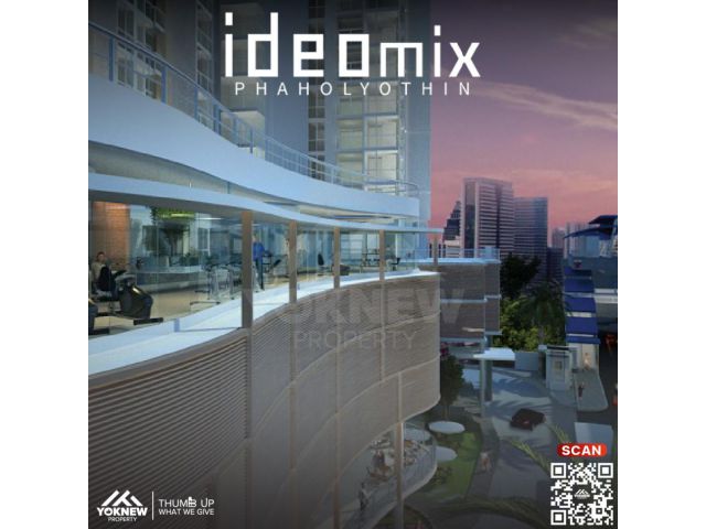 ขาย Ideo mix phaholyothin ห้องพร้อมย้ายเข้าอยู่ 1 BED 1 BATH ขายราคาลดให้หลายหมื่น