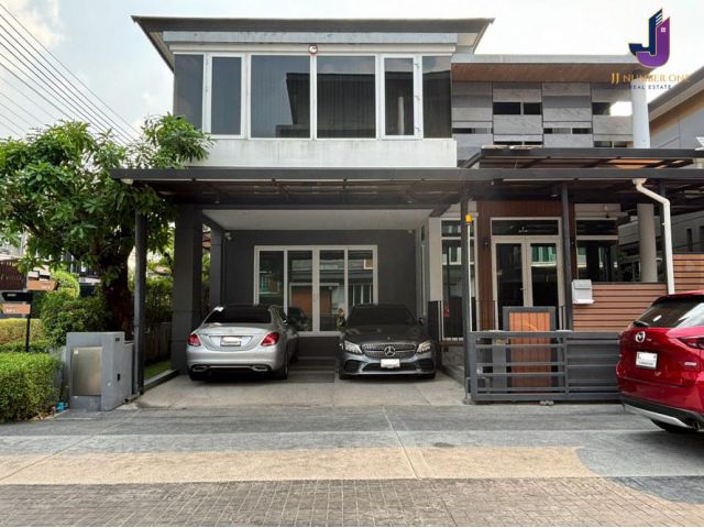 ขายด่วน!! บ้านเดี่ยวสไตล์ Modern Loft โครงการ เดอะ แกลเลอรี่ เฮ้าส์ แพทเทิร์น (The Gallery House Pattern) ขนาด 59 ตร.ว.