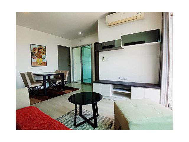 ขายคอนโด 2 นอน ห้องมุม ต่ำกว่าราคาประเมิน ติดถนนรัชดา ใกล้ MRT ห้วยขวาง เทวลัยพระพิฆเนศ วิวโล่ง พร้อมเฟอร์ฯ พร้อมอยู่