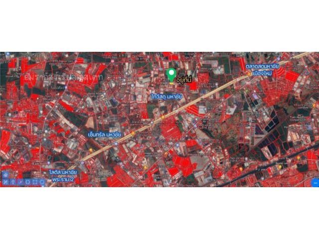 ขายที่ดินเปล่าถมแล้ว...หลังไทวัสดุมหาชัย