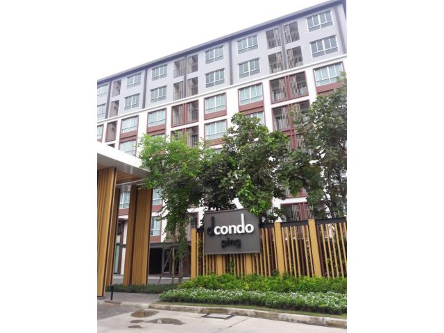 ให้เช่าคอนโดเชียงใหม่ D Condo Ping  เช่าเดือนละ 12,000 บาท ห้อง Studio 30 ตรม.