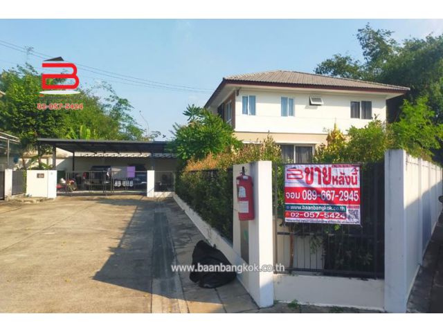 บ้านเดี่ยว โครงการ ชัยพฤกษ์-บางใหญ่ เนื้อที่ 90.9 ตรว. ถนนกาญจนาภิเษก อ.บางใหญ่ จ.นนทบุรี