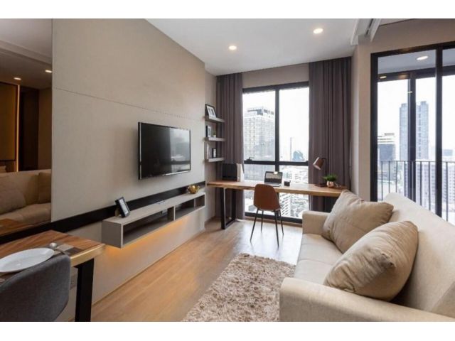 Code C20240100318..........Ashton Chula - Silom สำหรับเช่า, 1 ห้องนอน, 1 ห้องน้ำ, ชั้นสูง, แต่งครบ, พร้อมเข้าอยู่