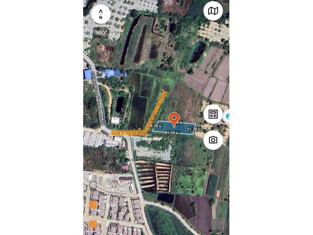 ที่ดินใกล้หมู่บ้านแกรนด์วัลเลย์เหมือง 417 ตรว.  4.7ล้าน เหมายกแปลง ต.เหมือง อ.เมือง จ.ชลบุรี - ที่ดินหน้ากว้างติดถนนสาธารณะประมาณ 24เมตร