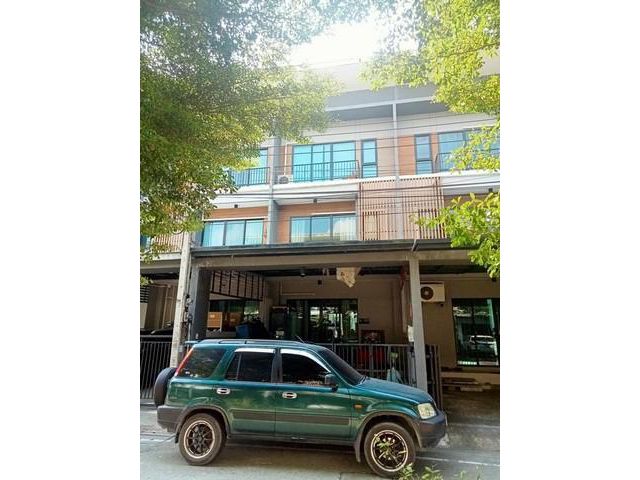 PT12 ให้เช่า ทาวน์โฮม 3 ชั้น 3 ห้องนอน โครงการ อีโค สเปซ บางนา-วงแหวน Eco Space Bangna-Wongwaen ตรงข้ามเมกะบางนา บ้านหัน