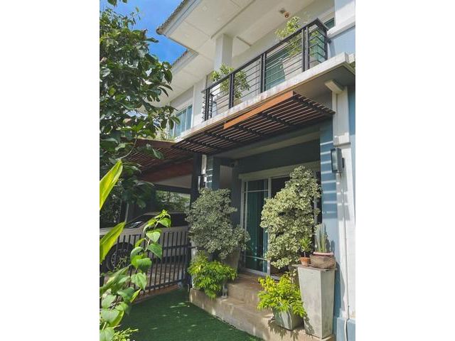 NOI1  ขายบ้านเดี่ยว เดอะ แพลนท์ พระราม 9 – วงแหวน 2 THE PLANT RAMA 9 – WONGWAN 2  เขตลาดกระบัง   ร่มรื่น ถนนพัฒนาชนบท 3