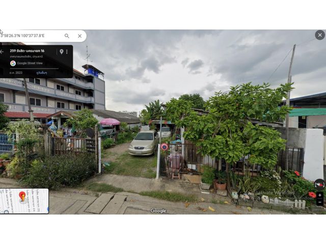 ขายที่ดิน 51 ตรว.(พร้อมสิ่งปลูกสร้าง) คลองหนึ่ง อ.ธัญบุรี จ.ปทุมธานี