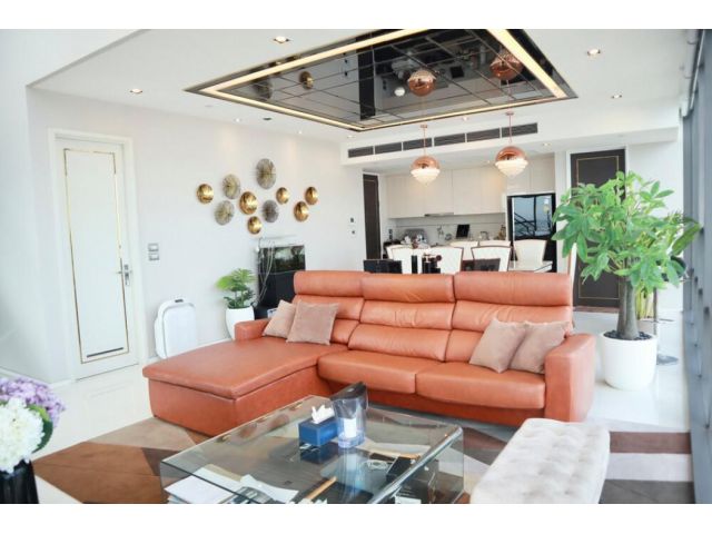 Code C20231100512.......The Bangkok Sathorn สำหรับเช่า, 1 ห้องนอน, 2 ห้องน้ำ Duplex, ชั้นสูง, แต่งครบ, พร้อมเข้าอยู่