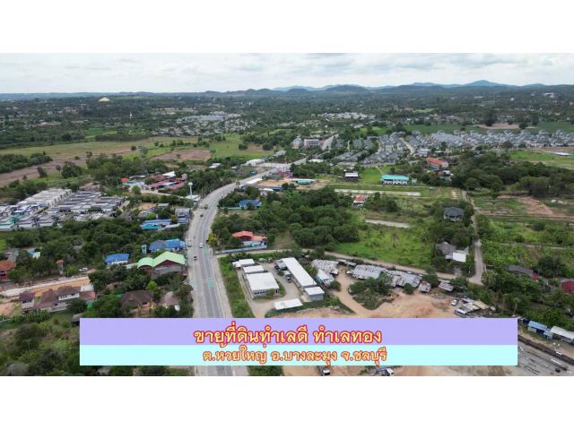 ราคานี้มีครั้งเดียว!! สุดยอดที่ดินทำเลทอง ติดถนนหลักวัดญาณสังวราราม ใกล้หาดบางเสร่  ใกล้รถไฟฟ้าความเร็วสูงในอนาคต