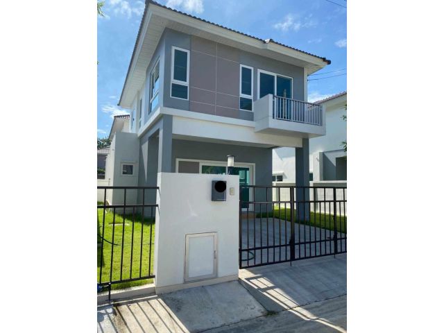 บ้านให้เช่า โครงการศุภาลัย เบลล่า แม่เหียะ ติดถนน เชียงใหม่ - หางดง