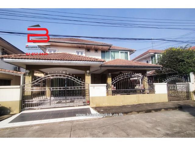 บ้านเดี่ยว โครงการ คุณาลัย บางใหญ่ เนื้อที่ 52.5 ตรว. ถนนกาญจนาภิเษก ต.เสาธงหิน อ.บางใหญ่ จ.นนทบุรี