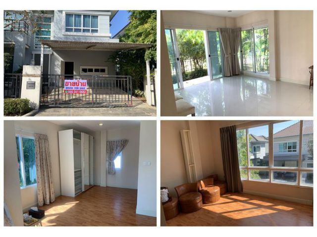 ขายบ้านเดี่ยว Bangkok Boulevard Rama 9-Srinakarin หลังมุม 3ห้องนอน 4ห้องน้ำ โทร.0863410682