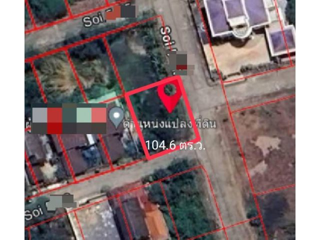 ขายที่ดินพระราม2 ติดถน 2ด้าน แปลงมุม เนื้อที่ 104.6 ตร.ว. โครงการมหาชัยเมืองใหม่ อำเภอเมืองสมุทรสาคร