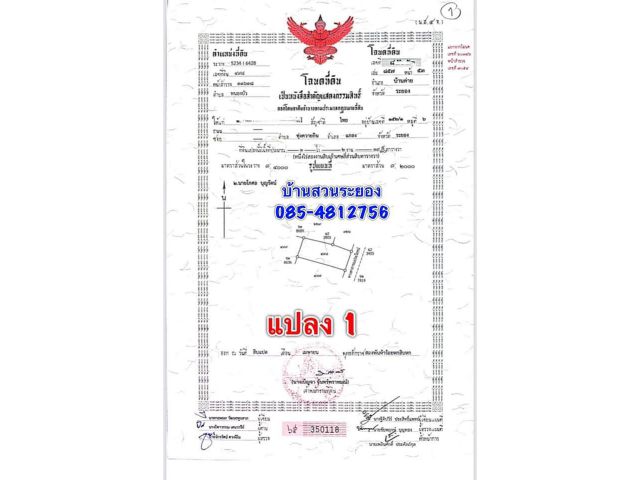 ขายที่ดิน ติดถนน 1 ไร่ 2 งาน 19 ตรวา วิวสวย ชุมชน