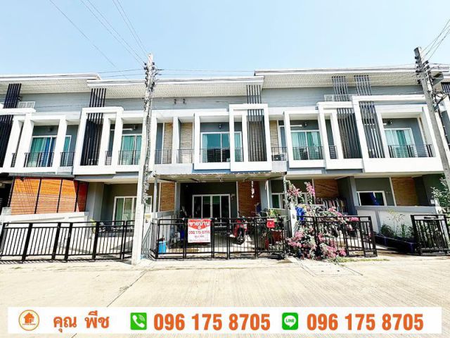 ขาย ทาวน์โฮม วอร่าทาวน์ รัตนาธิเบศร์-กาญจนาภิเษก ซอยจันทองเอี่ยม