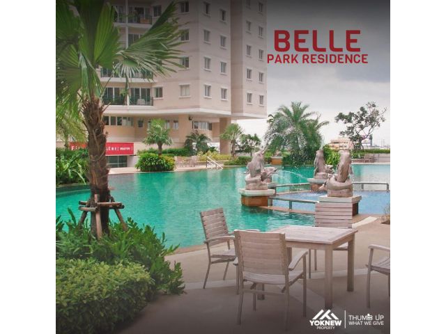 ปล่อยให้เช่าห้องใหญ่ 2 ห้องนอนตกแต่งสวยพร้อมเข้าอยู่ Belle Park Residence ใกล้ BRT สะพานพระราม 3