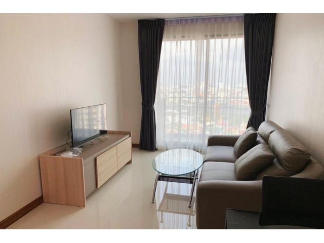 Code C20231100576.......Supalai Premier Charoen Nakhon สำหรับเช่า, 1 ห้องนอน, 1 ห้องน้ำ, ชั้นสูง, แต่งครบ, พร้อมเข้าอยู่