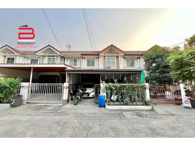 ทาวน์เฮาส์ หมู่บ้าน พฤกษาวิลล์ 20 (คลอง 3) เนื้อที่ 21.9 ตรว. ถ.ลำลูกกา อ.ลำลูกกา จ.ปทุมธานี