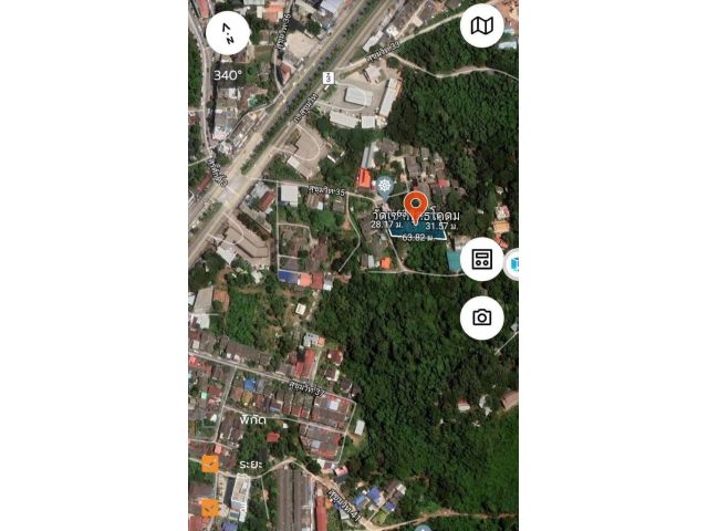 ขายที่ดินติดวัดเขาพุทธโคดม 445ตรว. ตรว.ละ 35,000 บาท ต.สุรศักดิ์ อ.ศรีราชา   จ.ชลบุรี - ที่ดินติดถนนคอนกรีตเป็นลักษณะเนินสูงขึ้นไป