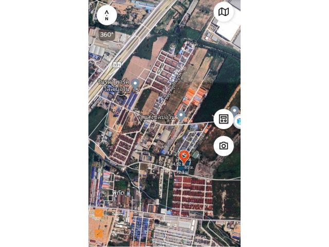 ที่ดินบ่อวินใกล้ถนน331 เนื้อที่ 3-3-47ไร่ ไร่ละ 4.2ล้าน ต.บ่อวิน อ.ศรีราชา จ.ชลบุรี - ที่ดินติดถนนเส้นแยกมาจากถนน331ห่างเพียง 800เมตร