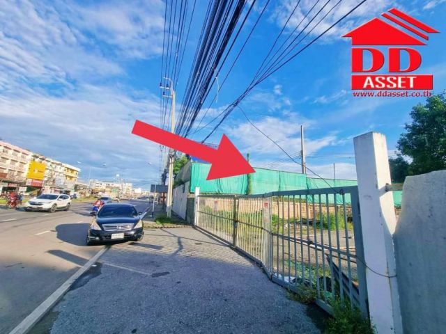 ขายที่ดินเปล่า ทำเลดี ติดถนน นนทบุรี-บางบัวทอง