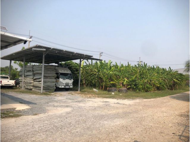 (HL)H82334 - ขายที่ดิน-บ้าน-พร้อมโกดัง ล้อมรั้ว จ.สมุทรสาคร