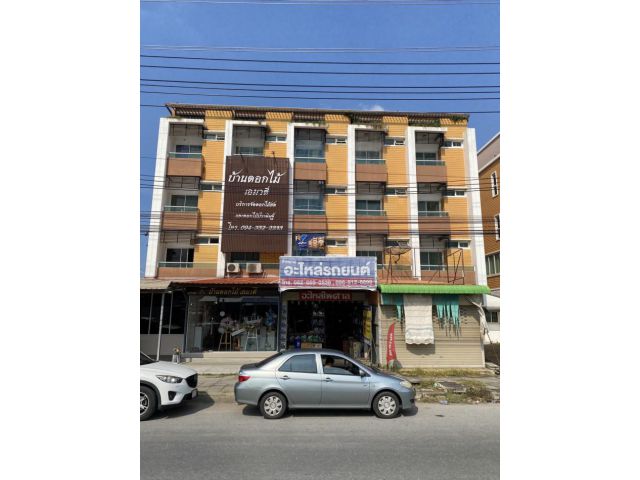 ขาย อาคารพาณิชย์ ไทรน้อย ไทรน้อย(HL)A84682 - อาคารพาณิชย์ 4 ชั้น สามารถ ค้าขายได้