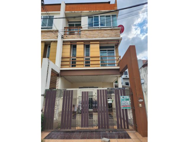 (HL)H84831 - ขายทาวน์โฮมหลังมุม3ชั้น พื้นที่กว้างพิเศษ 43.4ตรว. โครงการThe Time Pavillion