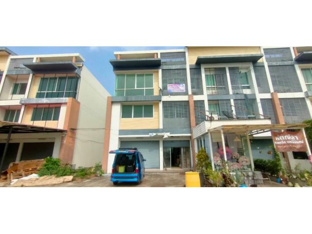 (HL)A84623 - อาคารพาณิชย์ 2 คูหา ใหม่ ติดถนนใหญ่ ใกล้แยกต้นแค ราคาพิเศษ