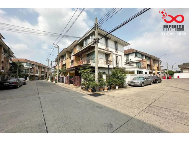 ขายทาวน์โฮม 3 ชั้น พลัส ซิตี้ พาร์ค สนามบินน้ำ ถนนสนามบินน้ำ หลังมุม