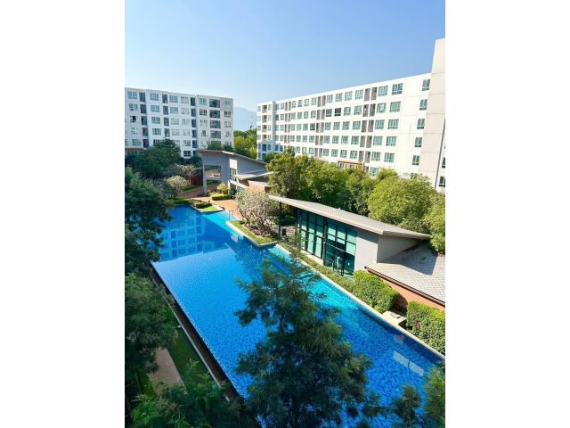 ให้เช่าดีคอนโดนิม D condo Nim ตึก B ชั้น 5 วิวสระน้ำ ขนาด 60 ตร.ม. (2นอน 2น้ำ)