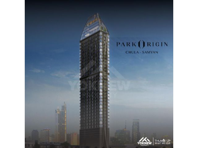 เช่า Park Origin Chula-Sam Yan ห้อง LOFT  Ceiling 4.2m ห้องตกแต่งสวย ชั้นสูงวิวสวย พร้อมเข้าอยู่