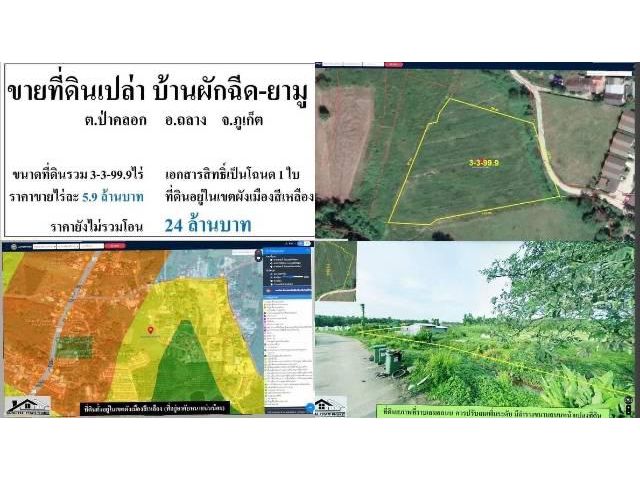 ขายที่ดินภูเก็ต