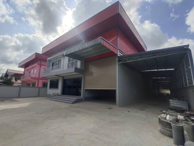 LL85 ขายที่ดิน 361 ตรว.พร้อมโรงงานสร้างใหม่ 675 ตรม. สำนักงาน 2 ชั้น กระทุ่มแบน สมุทรสาคร ต่อเติมเต็มพื้นที่มีห้องพักคนง