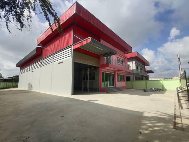LL86 ขายที่ดิน 361 ตรว. พร้อมโรงงานสร้างใหม่ 535 ตรม. สำนักงาน 2 ชั้น กระทุ่มแบน สมุทรสาคร ราคาถูก หลังสุดท้าย