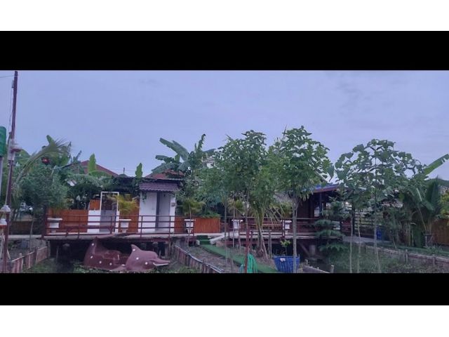 84991 - ขาย ที่ดินพร้อมสิ่งปลูกสร้างจังหวัดนครปฐม ลักษณะเด่น อยู่ใกล้ร้านอาหารชานนา