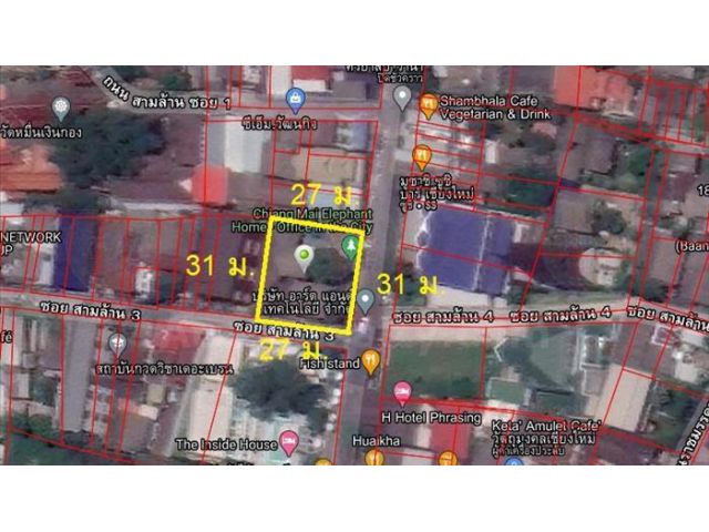 ขายบ้านและที่ดิน ต.พระสิงห์ อ.เมืองเชียงใหม่