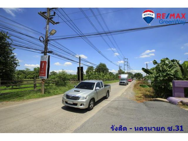 ที่ดินรังสิตนครนายกคลองสอง บงกช33 ริมถนน ย่านชุมชน เหมาะพัฒนาเป็นที่อยู่อาศัย 6ไร่ ขายเท่าราคาบริษัทประเมิน 15,000/วา