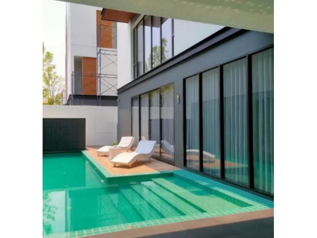 บ้านเดี่ยว 4 ชั้น สระว่ายน้ำ ลิฟท์ เฟอร์ฯพร้อม The Primary เกษตร-นวมินทร์