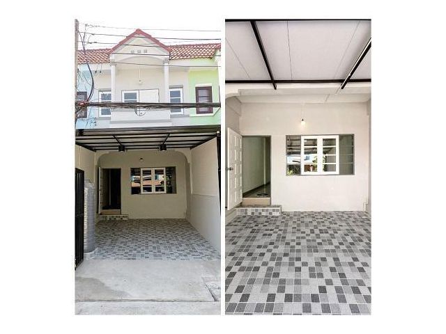 ขายทาวน์เฮาส์ 2 ชั้นรีโนเวทใหม่ทั้งหลัง ม.รินทร์ทอง ลำลูกกาคลอง 2 สวยน่าอยู่ ราคาถูก