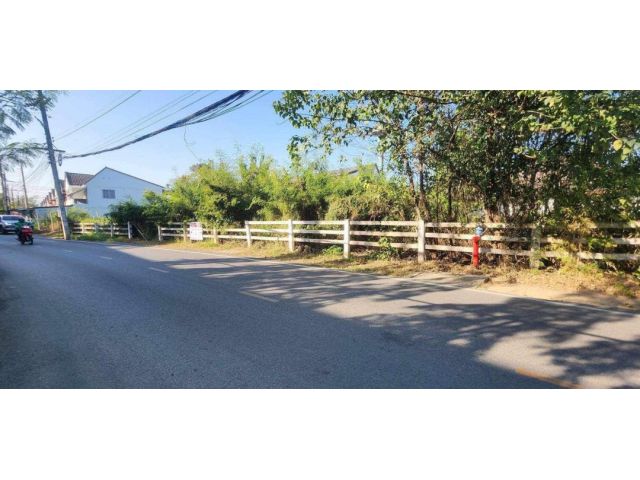 #ที่ดินเปล่าแม่เหียะเมืองเชียงใหม่ติดถนนสาธารณะ ทำเลดีเดินทางสะดวก