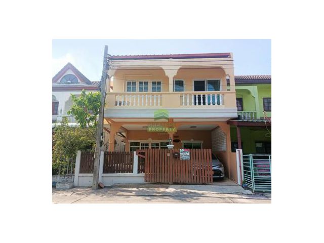 หมู่บ้านซื่อตรงทาวน์เฮ้าส์ สะพานใหม่ สายไหม กรุงเทพฯ ขายด่วน ทาวน์เฮ้าส์ 2 ชั้น เนื้อที่ 28.40 ตร.ว ทำเลดี ใกล้รถไฟฟ้า B