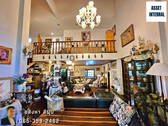 ขายบ้านเดี่ยว หลังใหญ่ สไตล์ สเปน 169 ตารางวา ใกล้รถไฟฟ้าสายสีส้ม สถานีรามคำแหง 12 ซอยรามคำแหง 12 แยก 4 และ พระราม 9