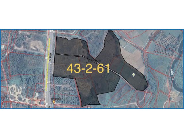 ขายที่ดิน 43-2-61-ตรว. ใกล้แม่น้ำปิง ต.แม่นะ อ.เชียงดาว ไร่ละ 800,000.-