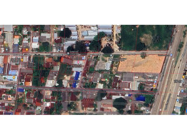ขายด่วนที่ดินติดถนนเทพผาสุก ใกล้รพ.ราชพฤกษ์ เนื้อที่ 207.4 ตร.ว.