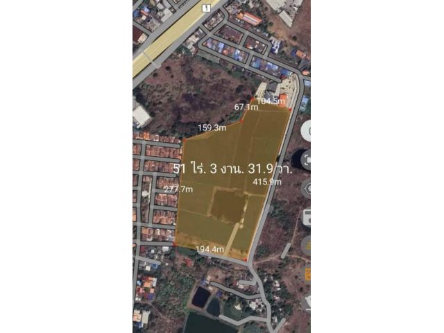 R624-055ขายถูกที่ดินหนองแค  สระบุรี ขนาด 51-3-31 ไร่ ผังเมืองสีเหลือง ทำเลดีสุด ห่างจากถนนพหลโยธิน 700เมตรเหมาะสำหรับทำโครงการจัดสรรและอื่นๆ ห้