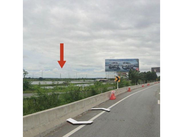 ขายที่ดิน (EEC) 25-1-37 ไร่ เป็นพื้นที่สีม่วง ติดถนนคู่ขนานมอเตอร์เวย์ ราคา 7.5 ล้านบาท/ไร่