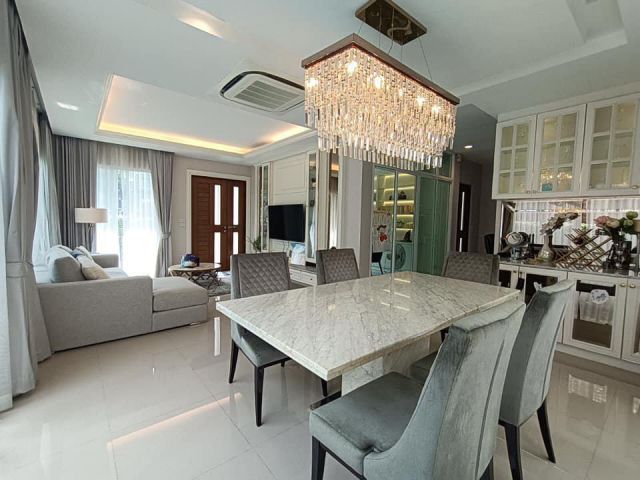 ลดราคาลงอีก !!!!  ขายบ้านเดี่ยว 2 ชั้น Bangkok Boulevard ราชพฤกษ์-พระราม 5-2 ที่ดิน 62.6 ตารางวา พื้นที่ใช้สอย 235 ตาราง