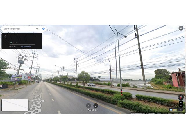ที่ดินติดถนนบางกรวยไทรน้อย4ไร่ เหมาะทำโกดัง, โชว์รูม, สำนักงาน