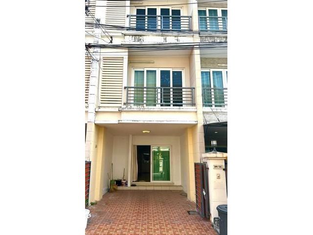 PT12 ให้เช่า ทาวน์โฮม 3 ชั้น หมู่บ้าน คาซ่า ซิตี้ (เกษตร – นวมินทร์) นวลจันทร์ 2 ถนนคลองลำเจียก ใกล้ MRT รามอินทรา 40 เห